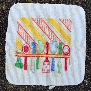 Vintage Cannon Kitchen Utensil Dishcloth Wash Cloth